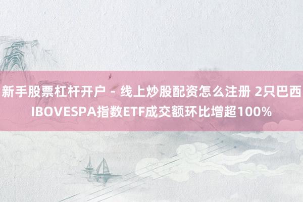 新手股票杠杆开户 - 线上炒股配资怎么注册 2只巴西IBOVESPA指数ETF成交额环比增超100%